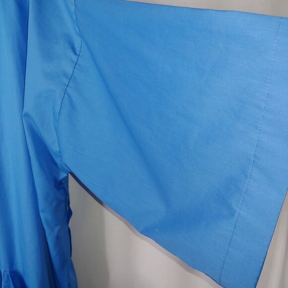 Vintage Mac Phergus Mens XL Robe Blue Red Knee Length Lightweight Belted - Picture 7 of 9